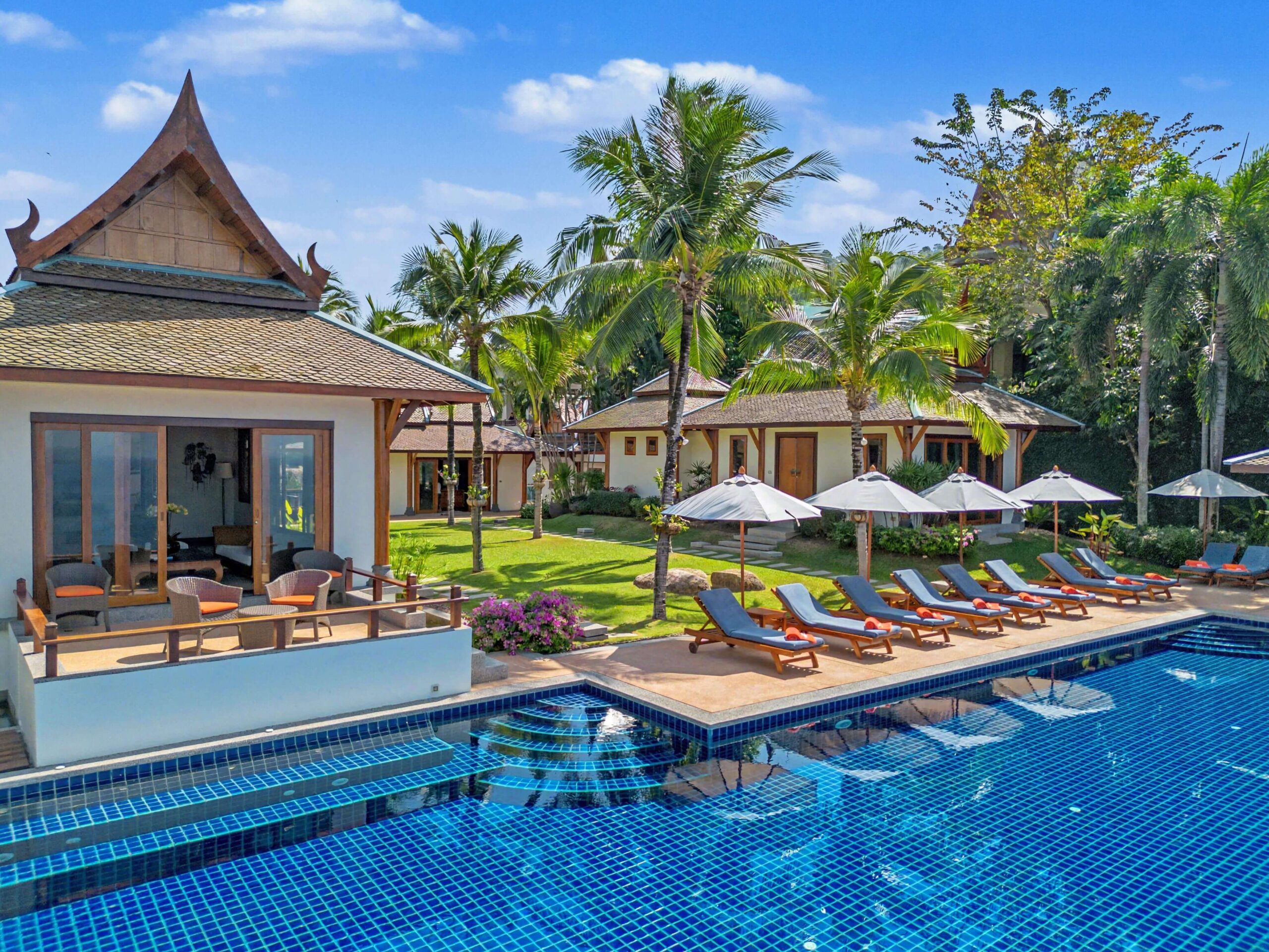 Villa Exterior — Charming Thai Architecture